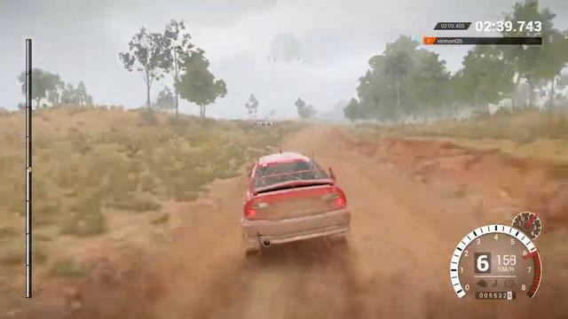 DiRT 4 Australia-Mitsubishi Lancer Evolution 6 смотреть онлайн