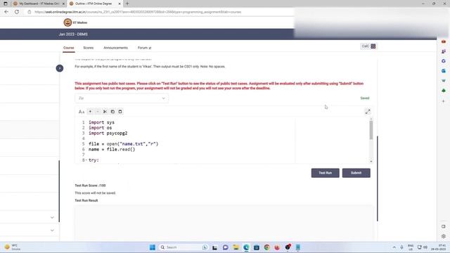 Q2 DBMS OPPE Preparation | #iitmadras #dbms #oppe