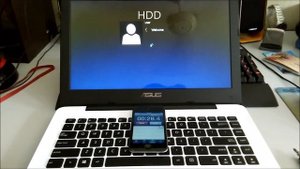 Asus X454L i3 Notebook HDD vs SSD speed test