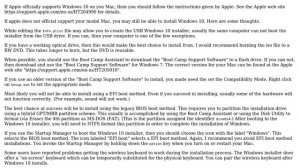 Apple: How to install windows 10 using bootcamp?(Hard disk problems)?