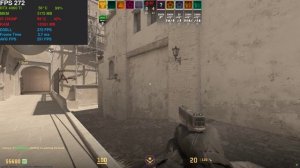 Counter strike 2 RTX 4060 ti + i5 12400f max settings fps fsr 1080p