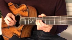 Brothers In Arms Solo - Dire Straits - Acoustic Guitar Cover