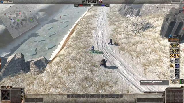 Кровавые вороны VS Ультрамарины в Men of war