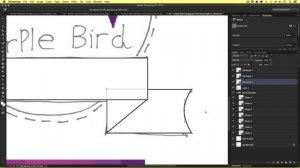 Create a origami bird logo Ep29/33 [Adobe Photoshop for Beginners]