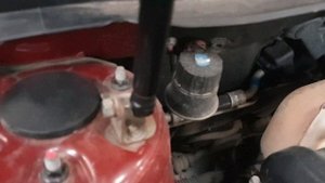 Газовый упор капота на elantra hd от sonata nf