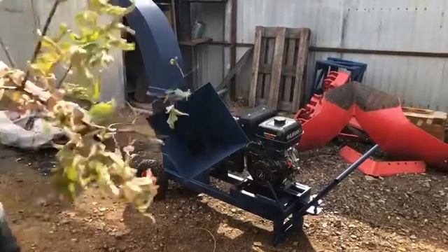 Мини садовая дробилка 13 л.с. смотреть онлайн