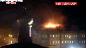 В центре Москвы загорелся ТДЦ «Китай-город»