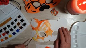 КАК НАРИСОВАТЬ МАСКУ ТИГРЁНКА СВОИМИ РУКАМИ СИМВОЛ 2022 ГОДА