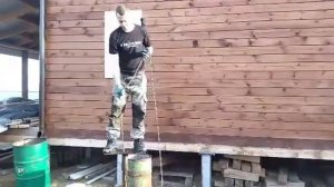 полный цикл бурения скважины желонкой рассказываю весь процесс!!! помощь в бурении своими руками