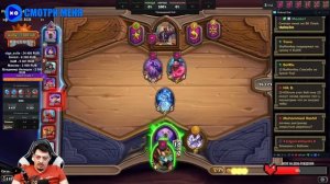 Идём в ТОП-1 Европы - Hearthstone поля Сражений стрим