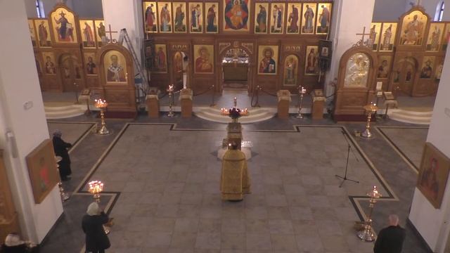 Неделя 18-я по Пятидесятнице. Сщмч. Дионисия Ареопагита, еп. Афинского. Всенощное бдение. смотреть онлайн