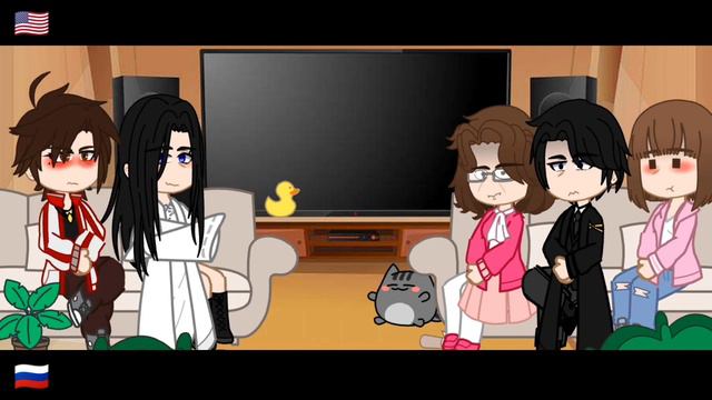 LHJC react |part 1| [1/2] (Lie Huo Jiao Chou / Топить в вине бушующее пламя печали реакция ) смотреть онлайн