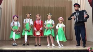 Детский Обуховский казачий хор. Песня "По полю"