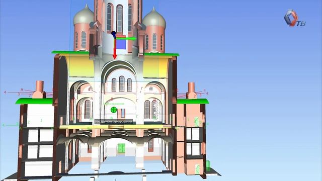 Началась архитектурная отделка храма Успения Пресвятой Богородицы смотреть онлайн