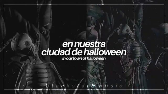 this is halloween || the nightmare before christmas || traducida al español + lyrics смотреть онлайн