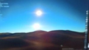 Space Engine. Восход двойной звёзды (Двух солнц) на экзопланету в галактике Водоворот.