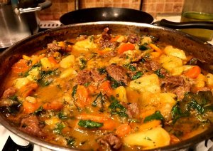 СОУС С КАРТОФЕЛЕМ И МЯСОМ Кулинарный рецепт