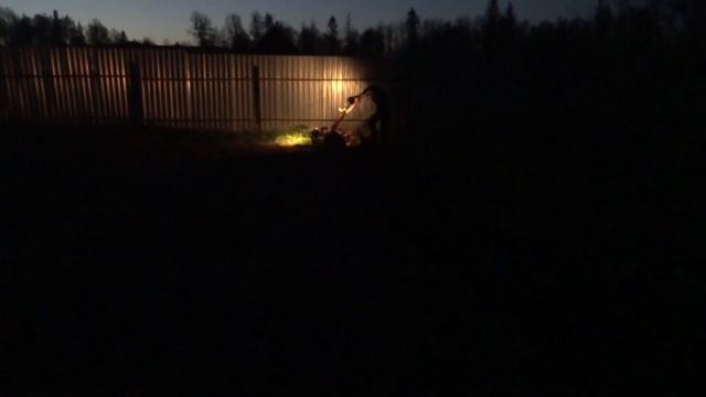Двигатель Лефан на мотоблок Агро, Ночная вспашка огорода))) смотреть онлайн