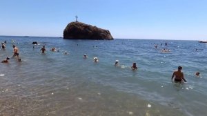 Мыс Фиолент - Лучший пляж Крыма здесь?!! Грот Дианы, Яшмовый пляж или Баунти. Мы выбрали! Июль 2020