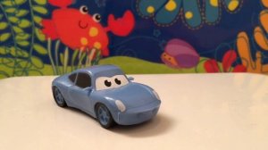 Тачки Молния Маквин, Салли и Асия отправляются за мороженым. Cars Lightening Mcqueen Sally and Asiy