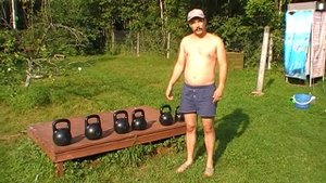 Рабочий вес с гирями для начинающих