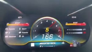 Mercedes Glc 43 AMG coupe acceleration (2020)