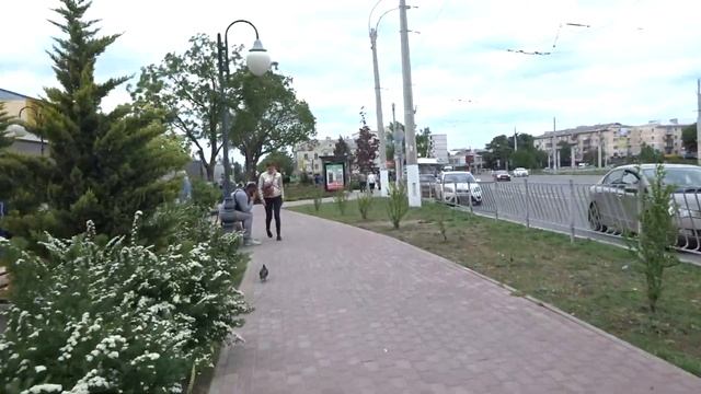 Езда на велосипеде по городу.22 мая 2020. смотреть онлайн