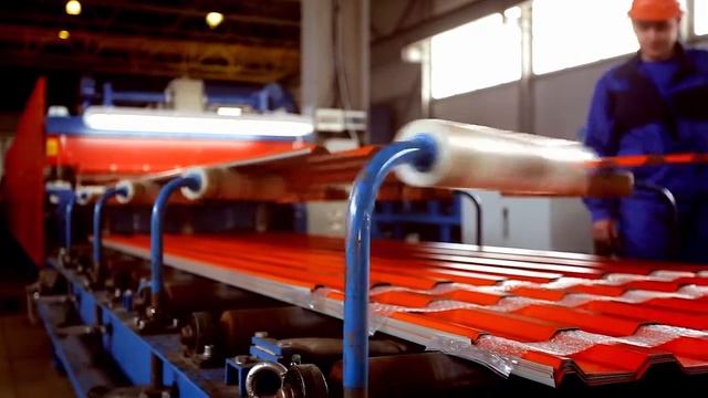 Презентация завода Металлопрофиль с новыми видами металлочерепицы