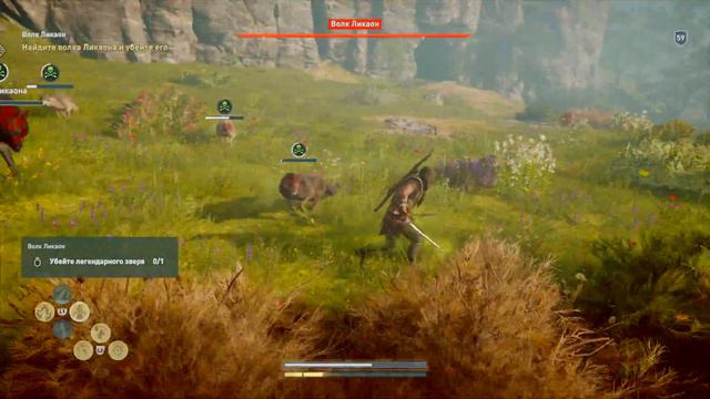 Assassin's Creed волк ликаон