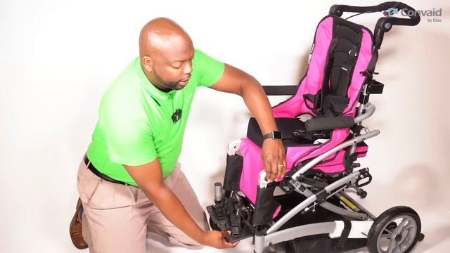 Convaid Rodeo - How to elevate the legrest смотреть онлайн