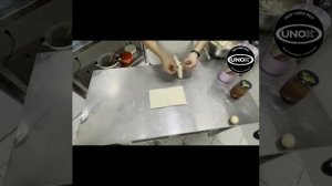 Овощной пирог в печи UNOX BAKERTOP MIND.Maps™ PLUS