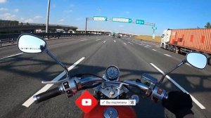 Первый раз на круизере/ Honda steed