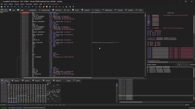 *EASY* Cracking and Reverse Engineering Using X64/X32DBG | CRACKMES.ONE смотреть онлайн