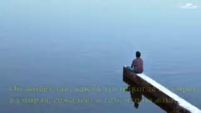 Человек. Мудрые мысли! Живите сегодня!