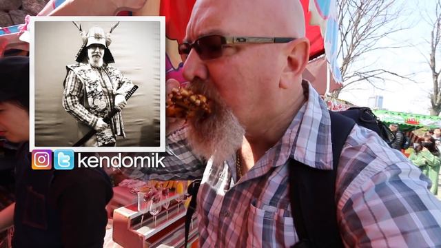 Japanese Street Food 🇯🇵🐙 SQUID in Osaka, Japan