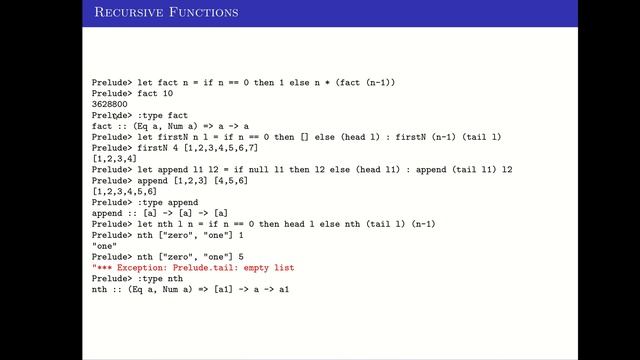 Haskell Function Basics, Libraries, and Files