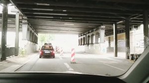 Прогулка по Гамбургу на машине. Walk around Hamburg.Roads