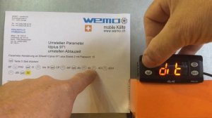 Eliwell IDplus 971 Umstellen Abtauzeit transCooler wemo