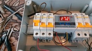 Автоматика для горячего  холодного копчения|блок управления коптильней