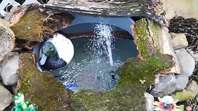 мини фонтан у крыльца смотреть онлайн