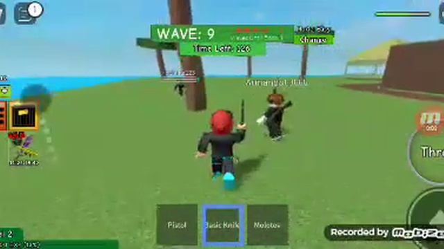 атака зомби!!! в [Roblox] смотреть онлайн