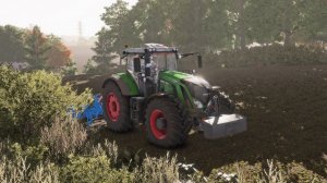 Farming Simulator 22 / Карта Kolonia / Культивация Fendt 936