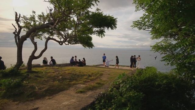 Смотрим закат на пляже Баланган (Balangan beach). Пляжи Бали
