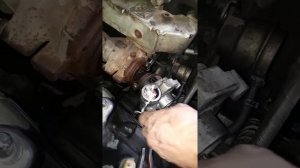 Снятие турбины делика 2.8