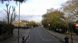 Afternoon Winter Sunset ? London Bus Ride by Surbiton Station Join me on board
