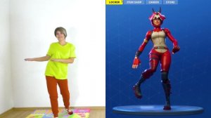 FORTNITE DANCE CHALLENGE.  Фортнайт танцы в реальной жизни. у кого получается лучше