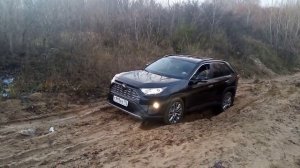 Управление режимами движения РАВ 4. Диагональное вывешивание на песчаном подъеме.