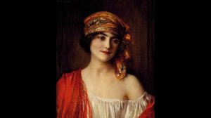 Albert Lynch La Noire portrait of a young woman German / French Art History Documentary Lesson.