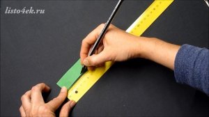 Простая открытка на Новый год своими руками