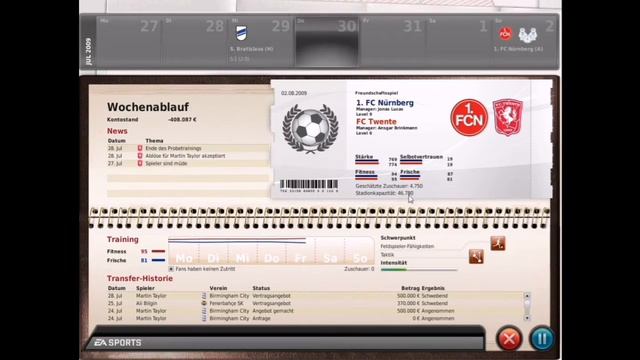 Fussball Manager 10: Formstark #004 | Karriere mit Twente Enschede смотреть онлайн